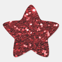 Purpurina Rojo Brillante Faux Purpurina Sparkle St