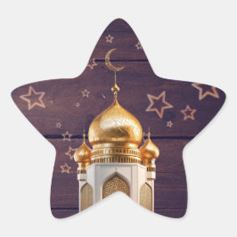 Pegatina En Forma De Estrella Ramadán