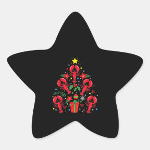 Pegatina En Forma De Estrella Regalo navideño divertidísimo de árbol de adorn