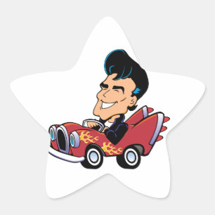 Pegatina En Forma De Estrella Rodder en caliente