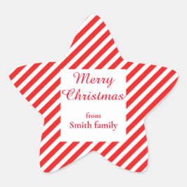 Pegatina En Forma De Estrella Ropa blanca y roja