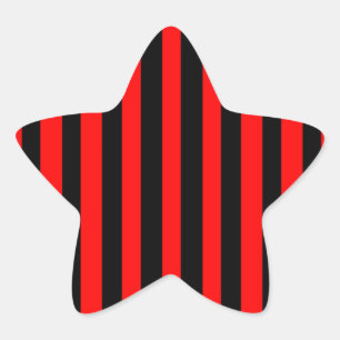 Pegatina En Forma De Estrella Ruby Black