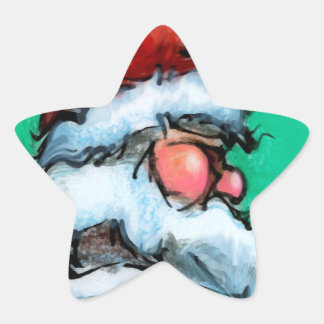 Pegatina En Forma De Estrella Santa María