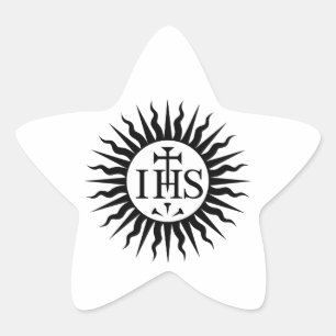 Pegatina En Forma De Estrella Sociedad de Jesús (Jesuitas)
