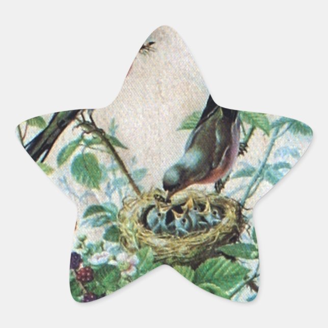 Pegatina En Forma De Estrella Sosteniendo la bandada: capturando la crianza de l (Anverso)