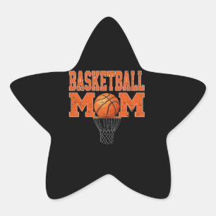 Pegatina En Forma De Estrella Sport Lover Madre De Baloncesto Para Jugadores