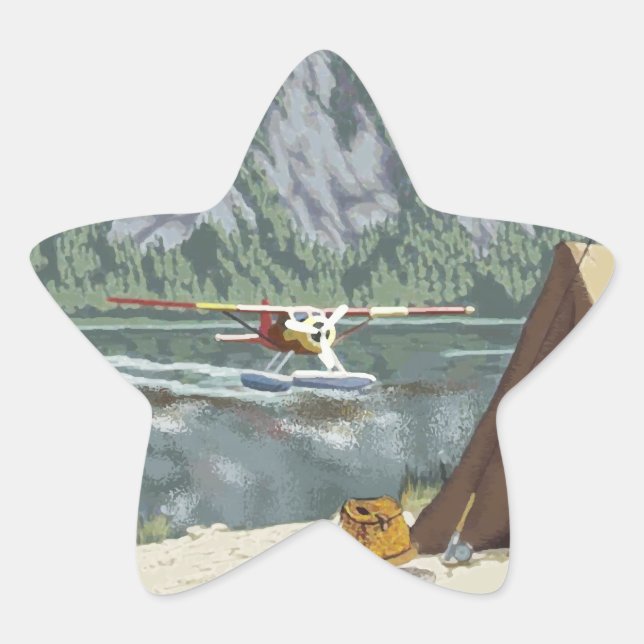 Pegatina En Forma De Estrella Star Pilot (Anverso)