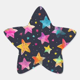 Pegatina En Forma De Estrella Starburst Dreams
