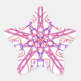 Pegatina En Forma De Estrella Sticker