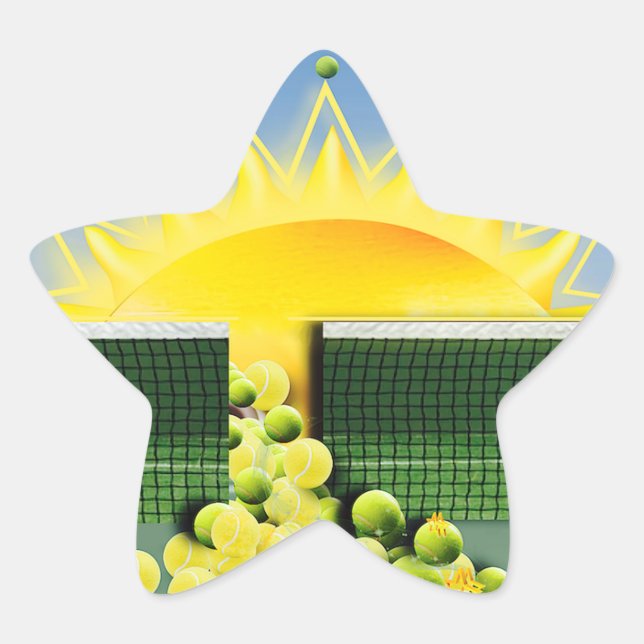 PEGATINA EN FORMA DE ESTRELLA SUNSHINE MATCH (Anverso)