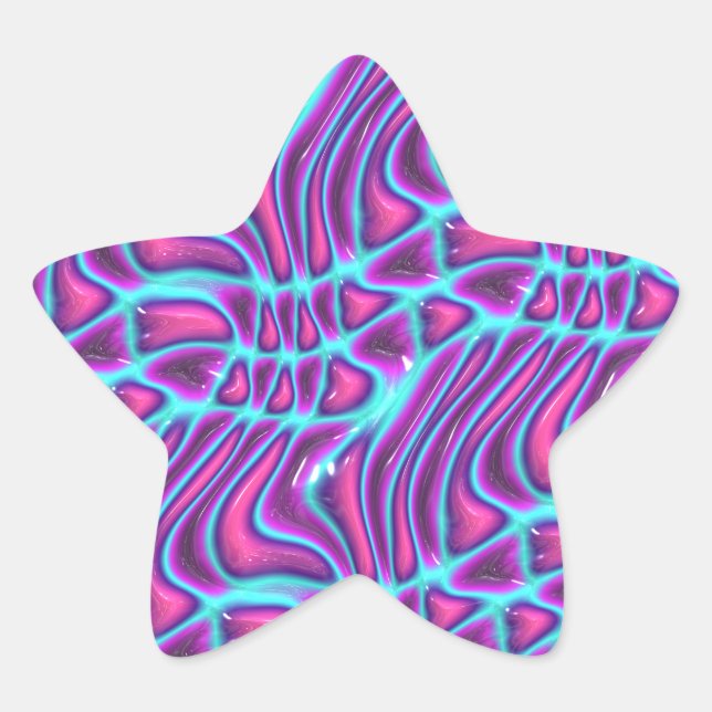 Pegatina En Forma De Estrella termoplástico decoglam: (Anverso)