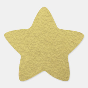 Pegatina En Forma De Estrella Textura del fondo del Relieve metalizado dorado