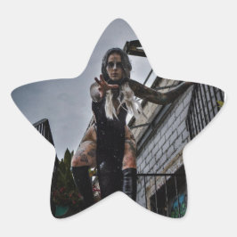 Pegatina En Forma De Estrella The Darkness