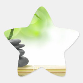 Pegatina En Forma De Estrella Tranquilidad zen jardín de agua sanando amor