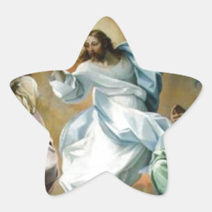 Pegatina En Forma De Estrella Transfiguration_by_Lodovico_Carracci.