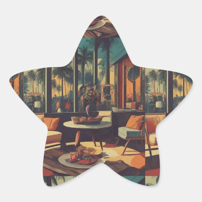 Pegatina En Forma De Estrella Twinkle, Twinkle, Little (Anverso)