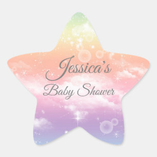 Pegatina En Forma De Estrella Twinkle Twinkle Little Star Baby Shower