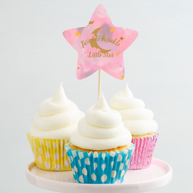 Pegatina En Forma De Estrella Twinkle Twinkle Little Star Cupakes Topkle (Subido por el creador)