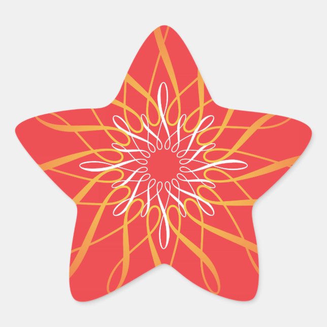 PEGATINA EN FORMA DE ESTRELLA UMD STICKERS (Anverso)