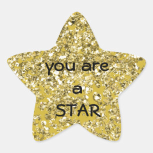 Pegatina En Forma De Estrella Una Estrella Parca Que Eres