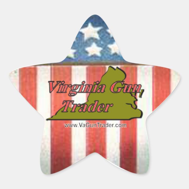 Pegatina En Forma De Estrella VaGT "Pegatina estrella" (Anverso)