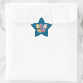 Pegatina En Forma De Estrella Variedades de pegatina de pan