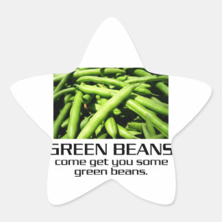Pegatina En Forma De Estrella Ven A Contarte Unos Granos Verdes.