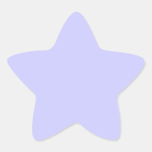 Pegatina En Forma De Estrella Violeta pálido