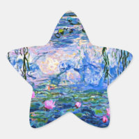 Water Lilies, 1919, de Claude Monet, Star Pegatina
