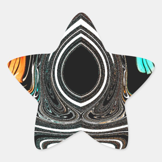 Pegatina En Forma De Estrella Zebra Hakuna Matata akuna Matata Regalos más recie (Anverso)