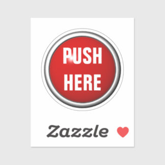 Pegatina en funda de emergencia aquí