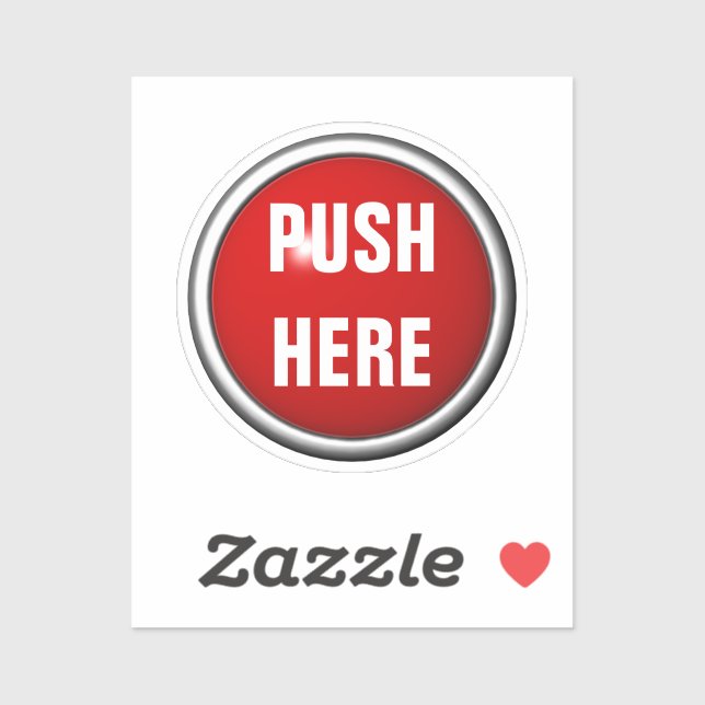 Pegatina en funda de emergencia aquí (Hoja)