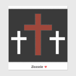 Pegatina En la cruz