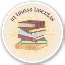 Pegatina En las bibliotecas libertas | En Libros, Buscar Li