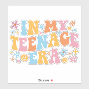 Pegatina En mi era adolescente I