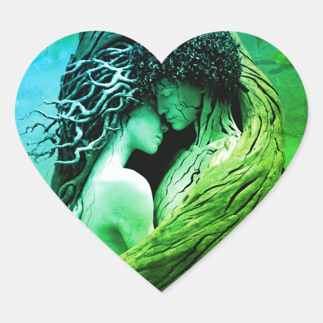 Pegatina encantador - vibraciones positivas (Anverso)