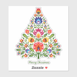 Pegatina Encantamiento popular: Árbol de Navidad