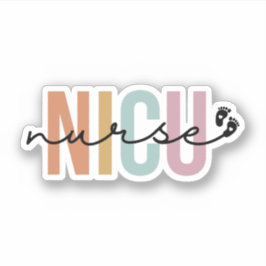 Pegatina Enfermera de enfermería de la NICU
