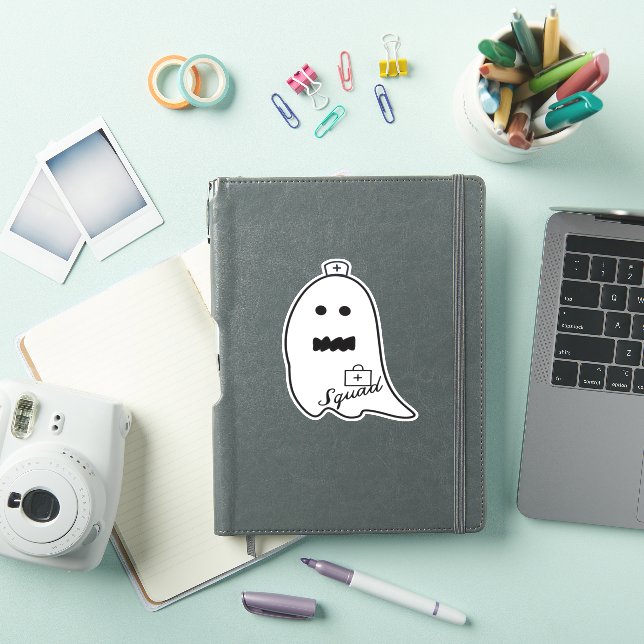 Pegatina Enfermera fantasma Halloween Halloween Hand Drake  (Funda para iPad)