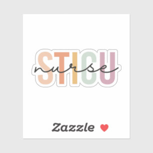 Pegatina Enfermera STICU