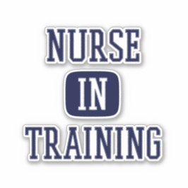 Pegatina Enfermeras En Formación En La Escuela De Enfermerí