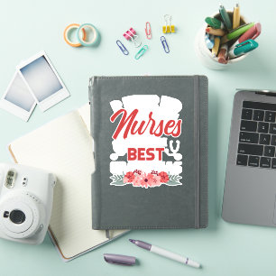 Pegatina Enfermeras jubiladas hacen la mejor Enfermería de 