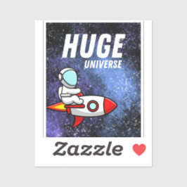 Pegatina enorme universo