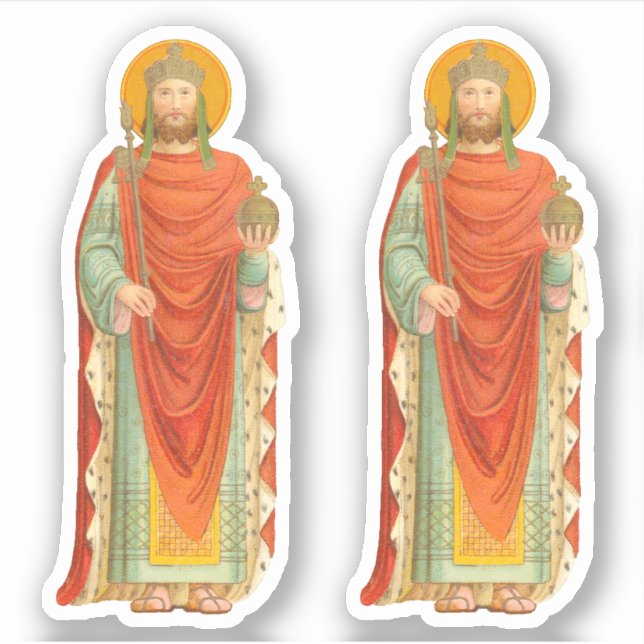 Pegatina Enrique II, Emperador (BBS 10) (Anverso)