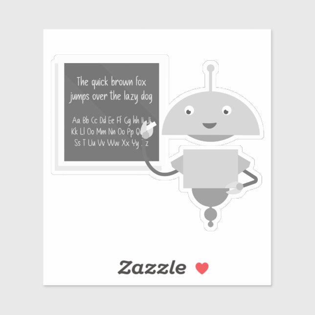 Pegatina Enseñanza de Mia (Hoja)