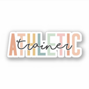 Pegatina Entrenamiento atlético con regalo