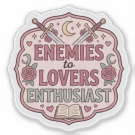 Pegatina Entusiasta de Enemigos a Amantes - Romantasy