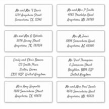 Enviar dirección de nombre de destinatario individ