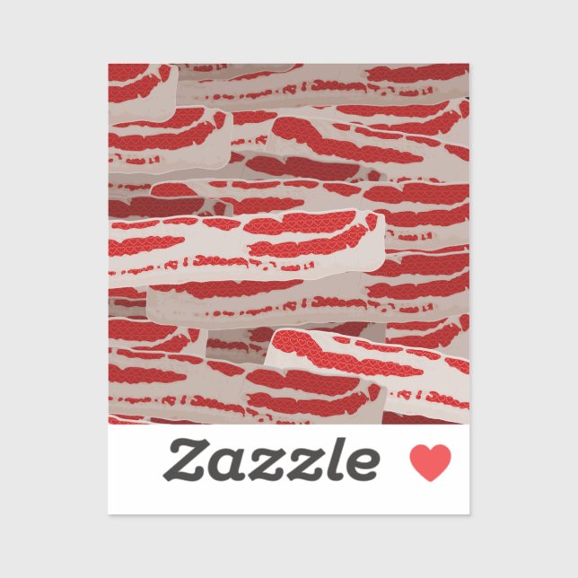 Pegatina ¡Envuélvalo En Bacon! (Hoja)