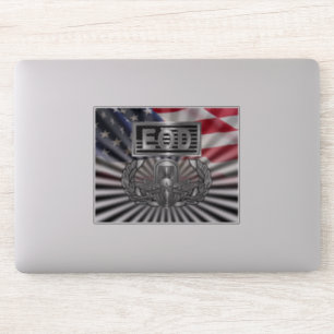 Pegatina "EOD Master Blaster" conmemorativo